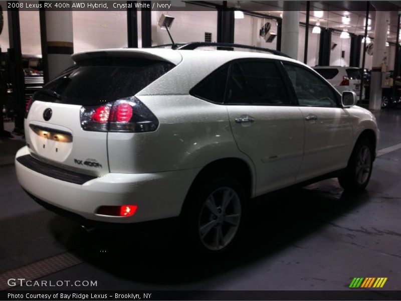 Crystal White / Ivory 2008 Lexus RX 400h AWD Hybrid