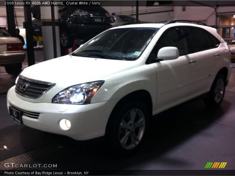 Crystal White / Ivory 2008 Lexus RX 400h AWD Hybrid