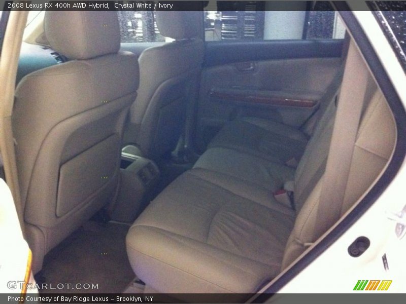 Crystal White / Ivory 2008 Lexus RX 400h AWD Hybrid