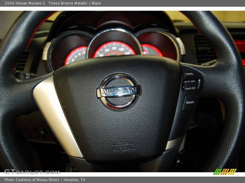 Tinted Bronze Metallic / Black 2009 Nissan Murano S