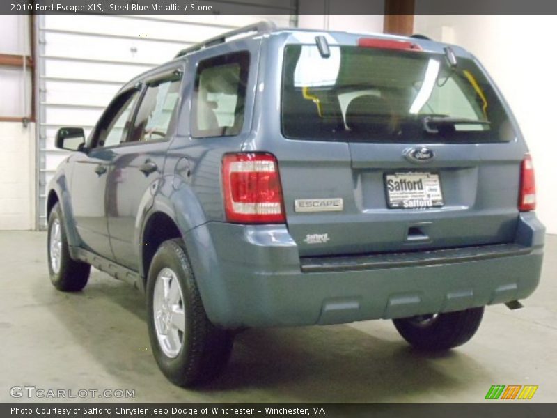 Steel Blue Metallic / Stone 2010 Ford Escape XLS