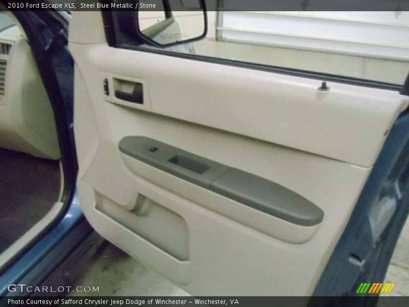 Steel Blue Metallic / Stone 2010 Ford Escape XLS
