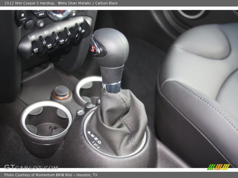 White Silver Metallic / Carbon Black 2012 Mini Cooper S Hardtop