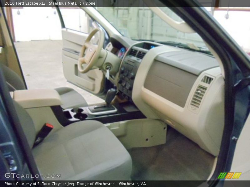 Steel Blue Metallic / Stone 2010 Ford Escape XLS