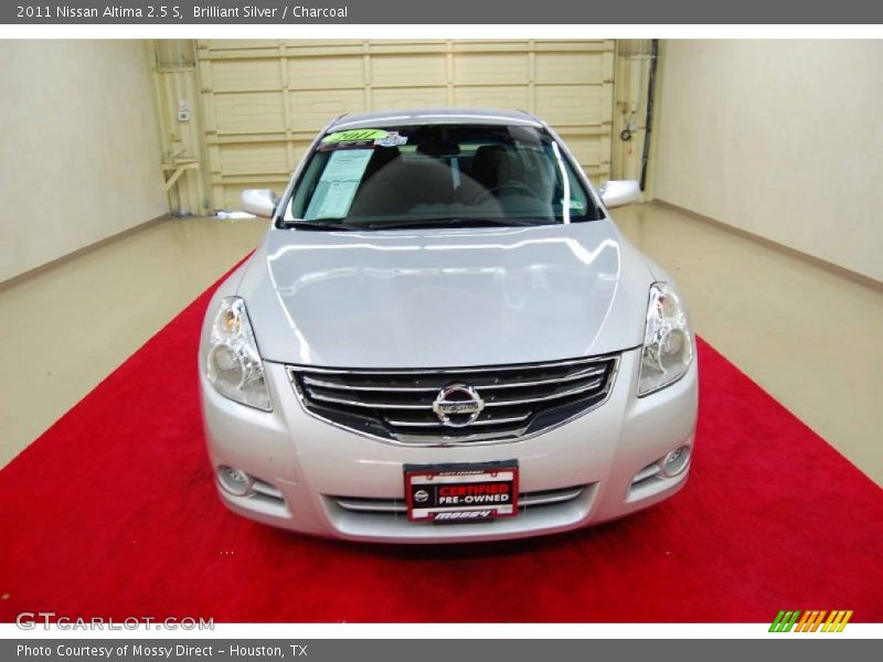 Brilliant Silver / Charcoal 2011 Nissan Altima 2.5 S