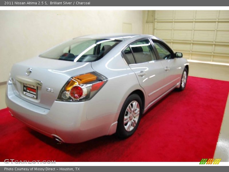 Brilliant Silver / Charcoal 2011 Nissan Altima 2.5 S
