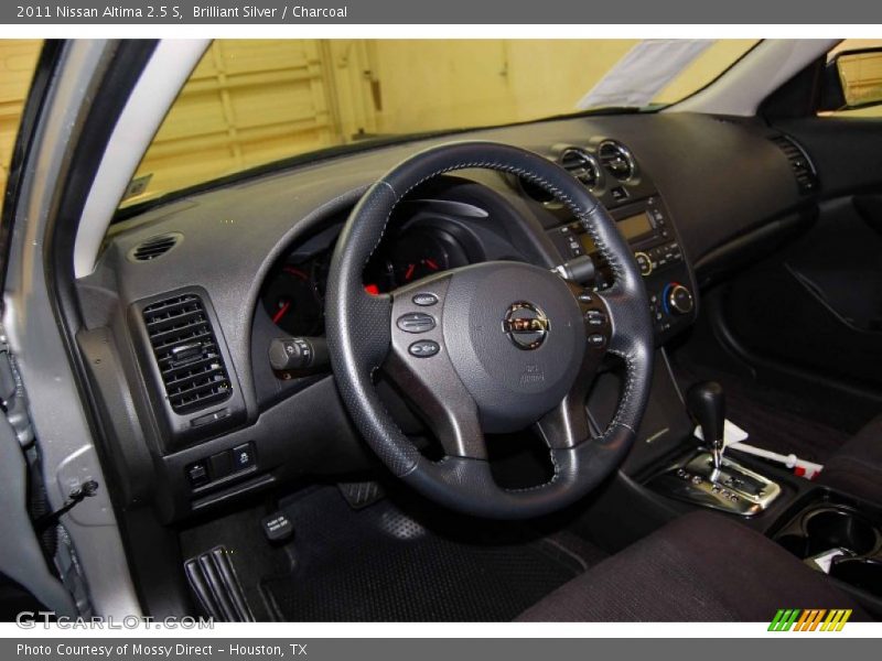 Brilliant Silver / Charcoal 2011 Nissan Altima 2.5 S