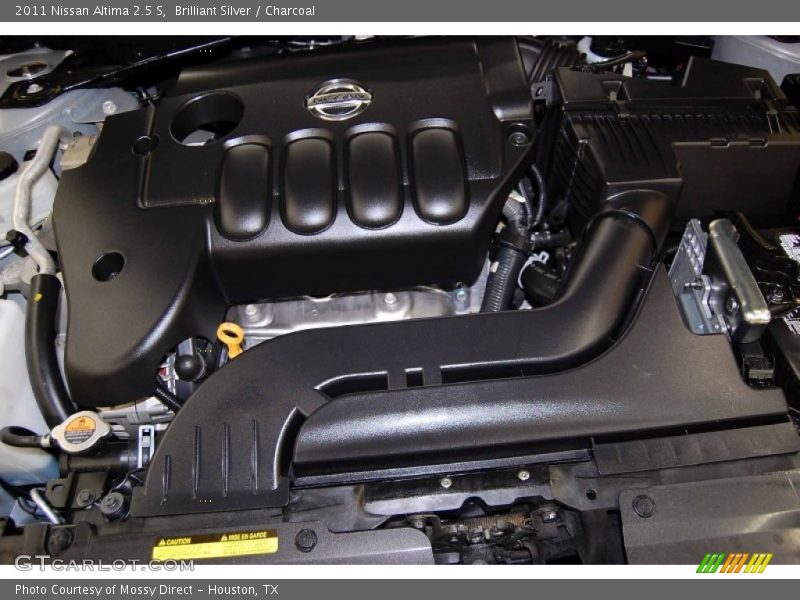 Brilliant Silver / Charcoal 2011 Nissan Altima 2.5 S