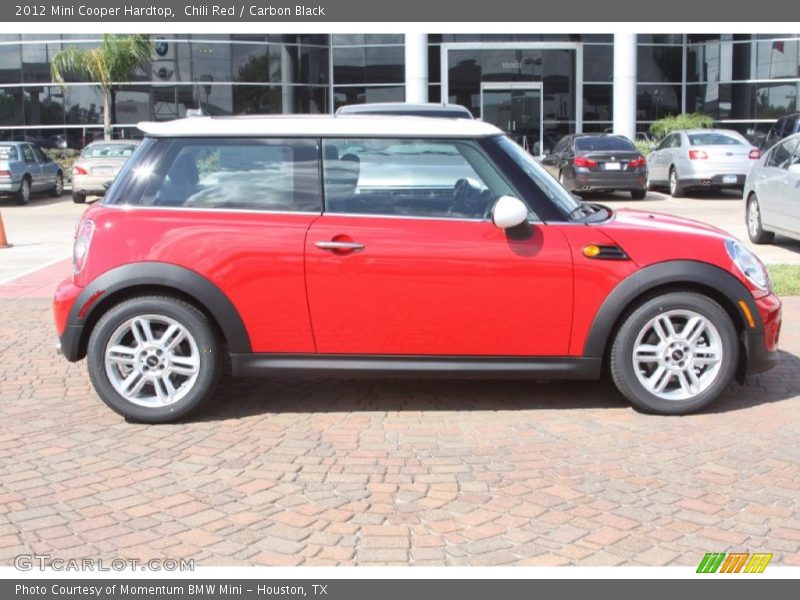 Chili Red / Carbon Black 2012 Mini Cooper Hardtop