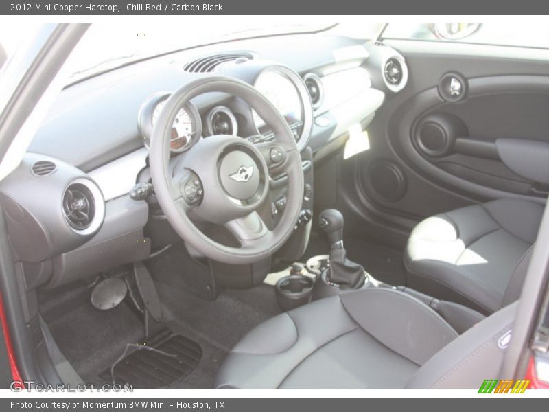 Chili Red / Carbon Black 2012 Mini Cooper Hardtop