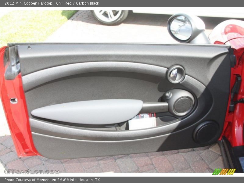 Chili Red / Carbon Black 2012 Mini Cooper Hardtop
