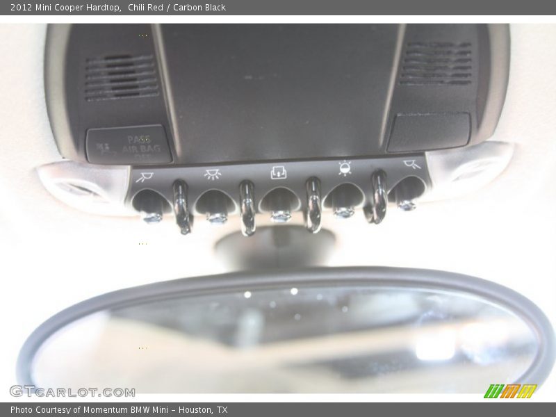 Chili Red / Carbon Black 2012 Mini Cooper Hardtop
