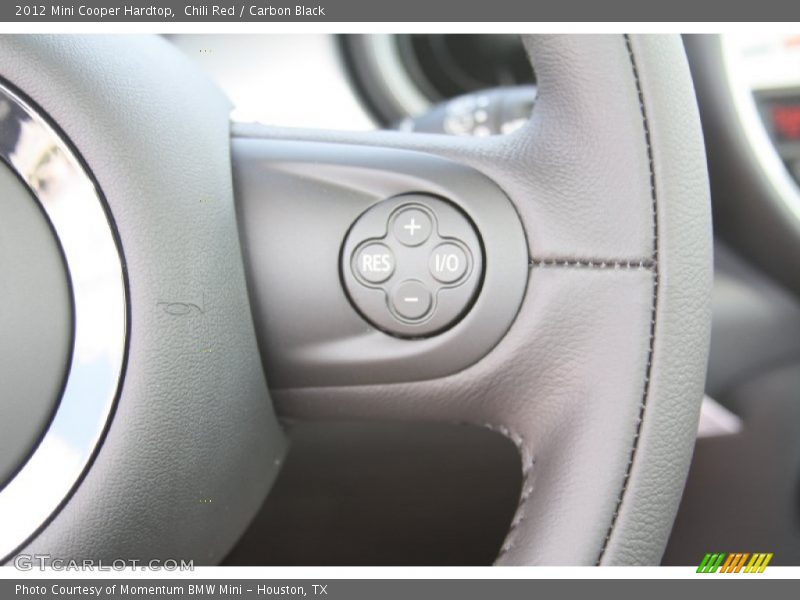 Chili Red / Carbon Black 2012 Mini Cooper Hardtop