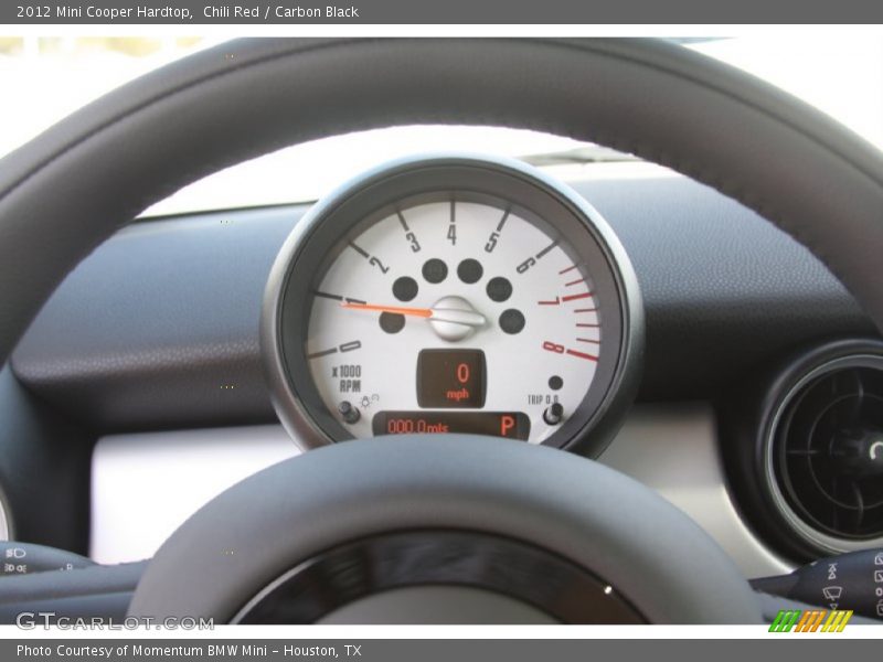 Chili Red / Carbon Black 2012 Mini Cooper Hardtop