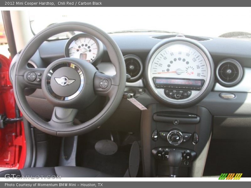 Chili Red / Carbon Black 2012 Mini Cooper Hardtop