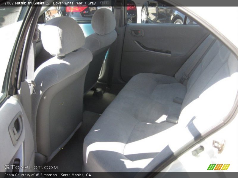 Dover White Pearl / Gray 2002 Mitsubishi Galant ES