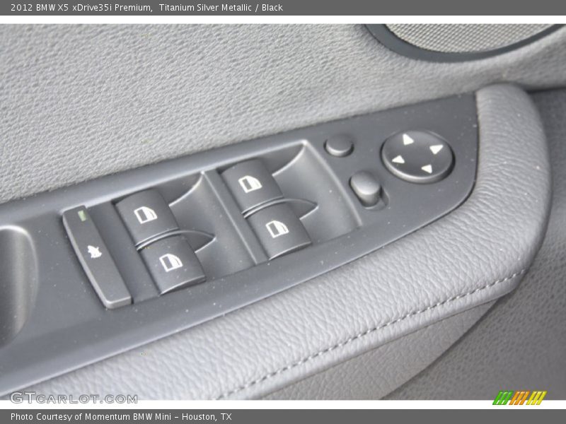Titanium Silver Metallic / Black 2012 BMW X5 xDrive35i Premium