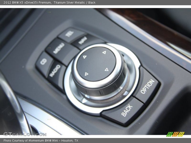 Titanium Silver Metallic / Black 2012 BMW X5 xDrive35i Premium