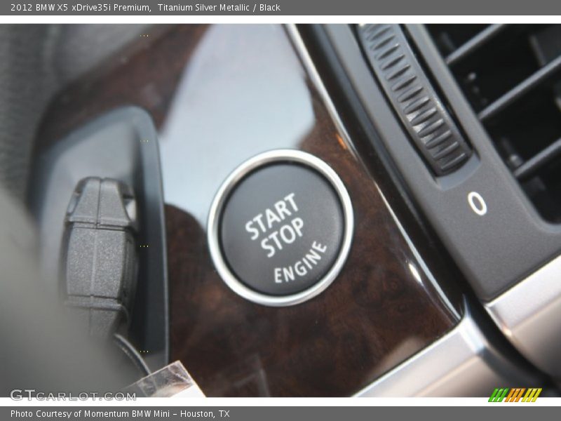 Titanium Silver Metallic / Black 2012 BMW X5 xDrive35i Premium