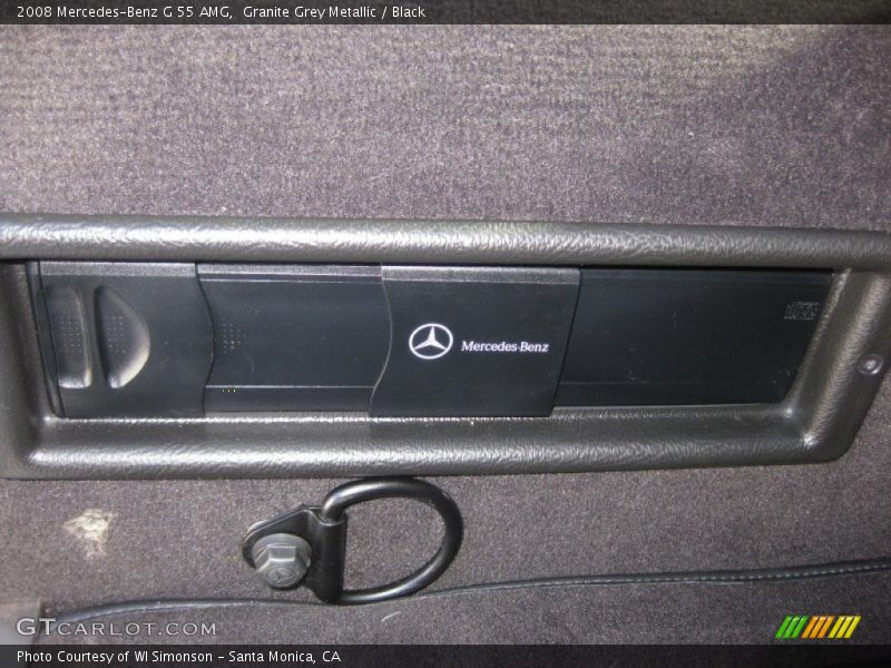 Granite Grey Metallic / Black 2008 Mercedes-Benz G 55 AMG