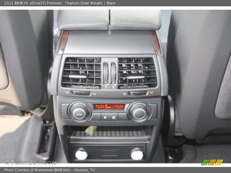 Titanium Silver Metallic / Black 2012 BMW X5 xDrive35i Premium