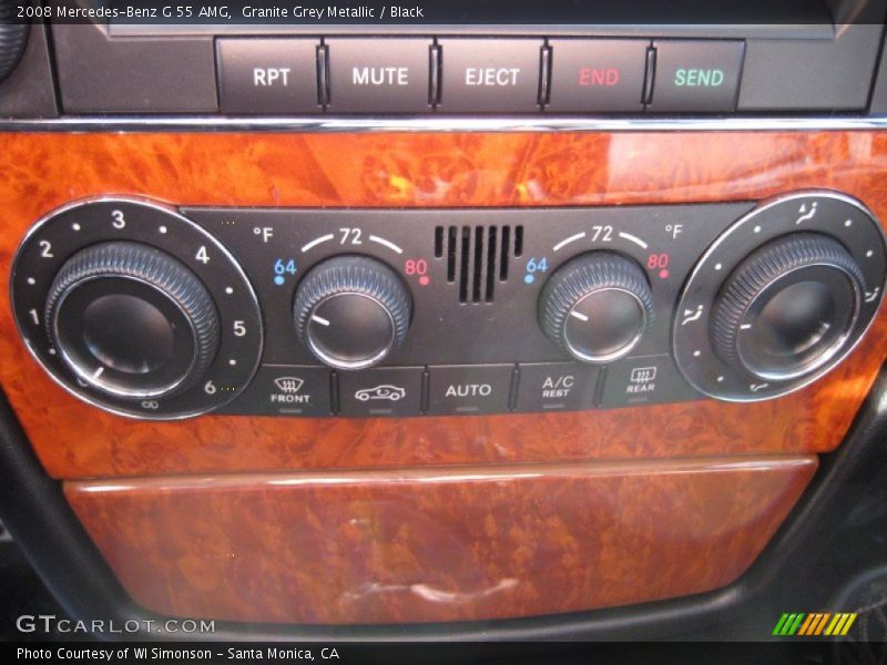 Controls of 2008 G 55 AMG