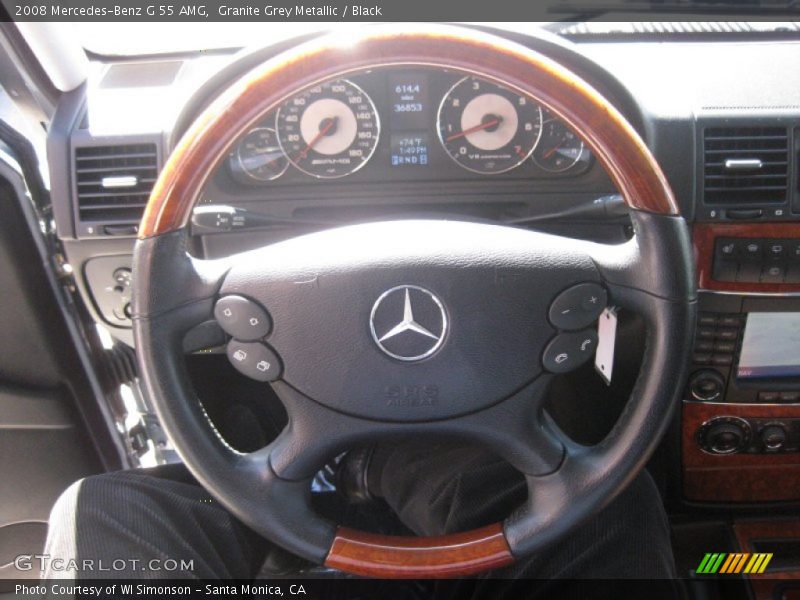  2008 G 55 AMG Steering Wheel