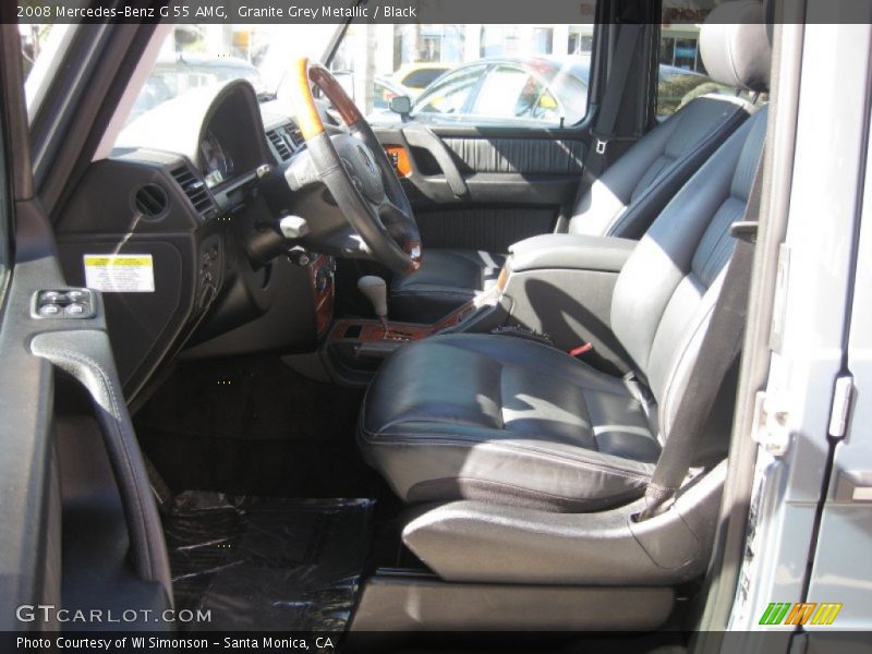  2008 G 55 AMG Black Interior