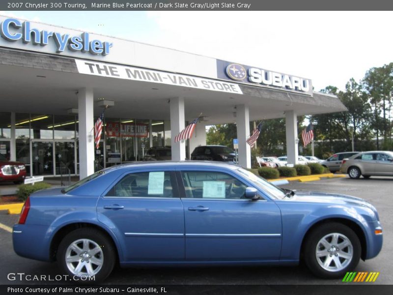 Marine Blue Pearlcoat / Dark Slate Gray/Light Slate Gray 2007 Chrysler 300 Touring