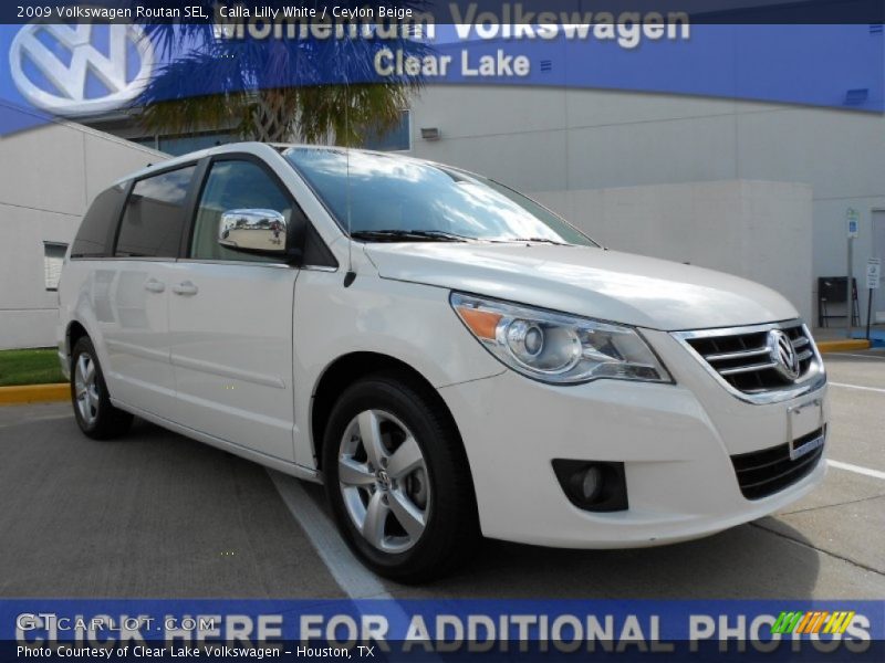 Calla Lilly White / Ceylon Beige 2009 Volkswagen Routan SEL