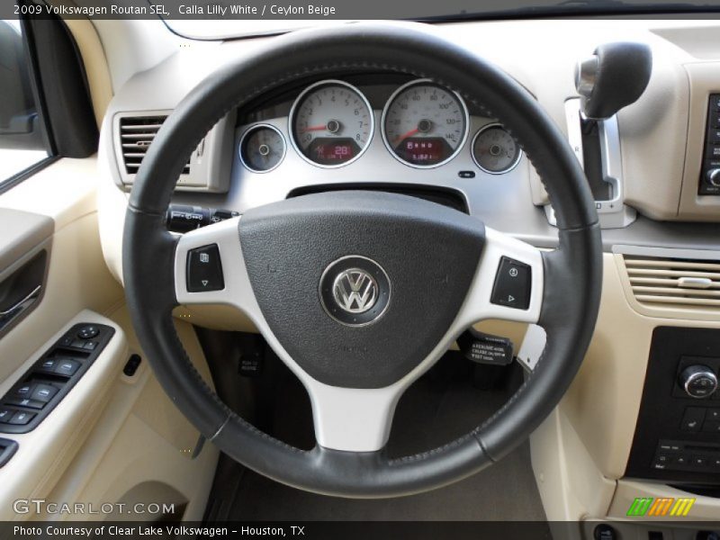  2009 Routan SEL Steering Wheel
