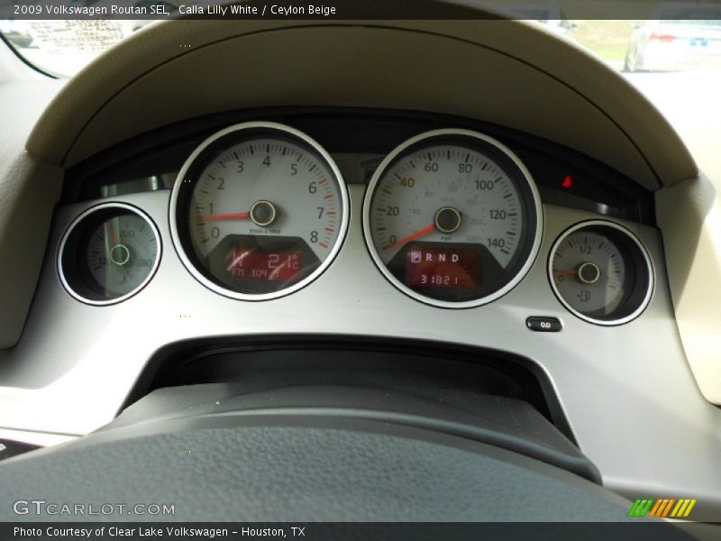  2009 Routan SEL SEL Gauges