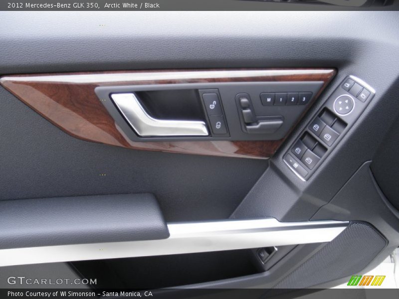 Arctic White / Black 2012 Mercedes-Benz GLK 350