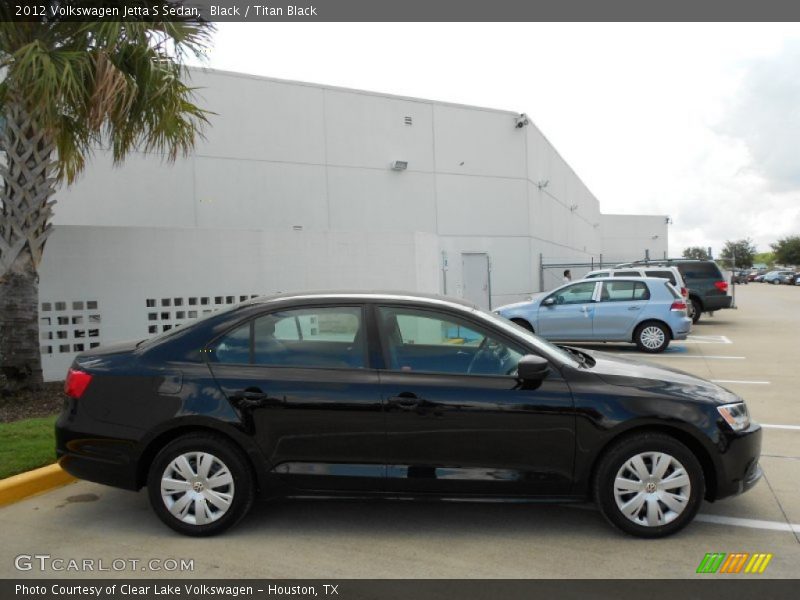 Black / Titan Black 2012 Volkswagen Jetta S Sedan