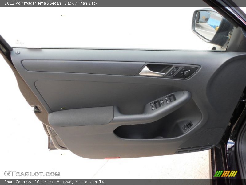 Door Panel of 2012 Jetta S Sedan