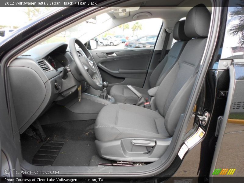  2012 Jetta S Sedan Titan Black Interior
