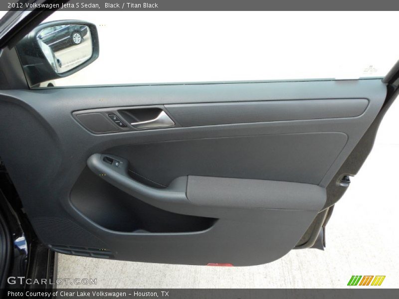 Door Panel of 2012 Jetta S Sedan
