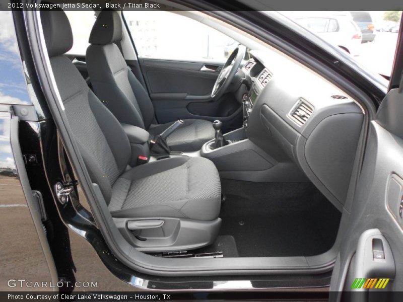  2012 Jetta S Sedan Titan Black Interior
