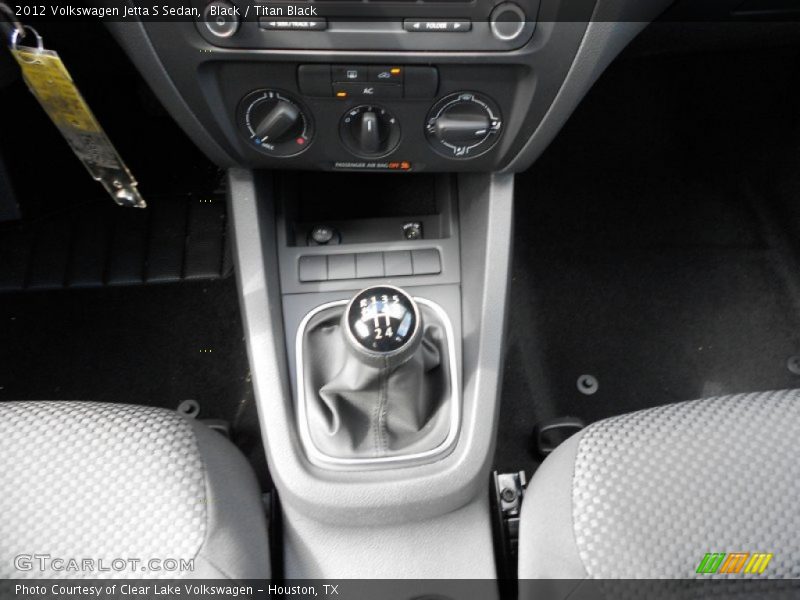  2012 Jetta S Sedan 5 Speed Manual Shifter