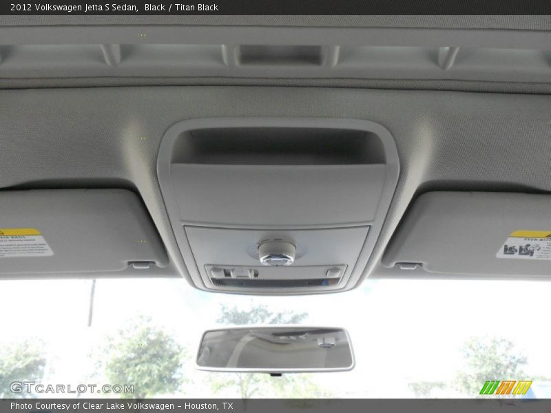 Black / Titan Black 2012 Volkswagen Jetta S Sedan