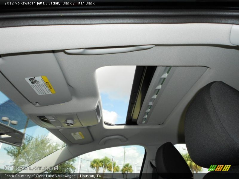 Black / Titan Black 2012 Volkswagen Jetta S Sedan