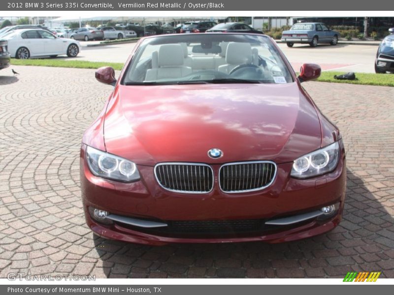 Vermilion Red Metallic / Oyster/Black 2012 BMW 3 Series 335i Convertible