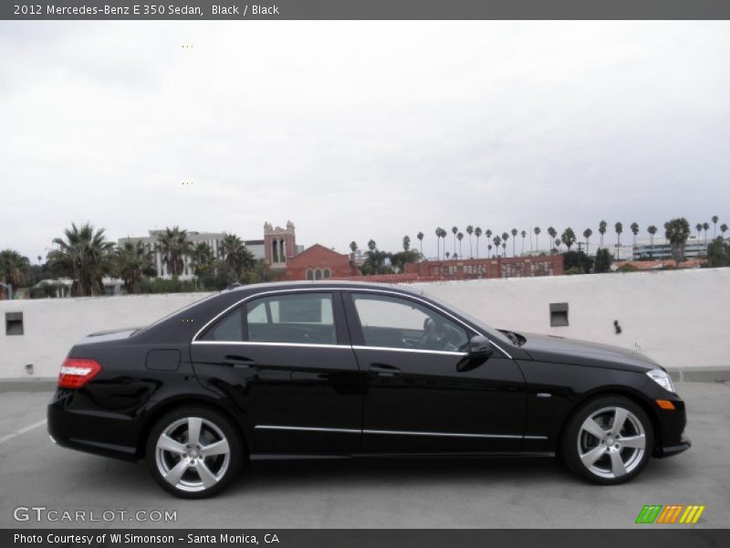 Black / Black 2012 Mercedes-Benz E 350 Sedan