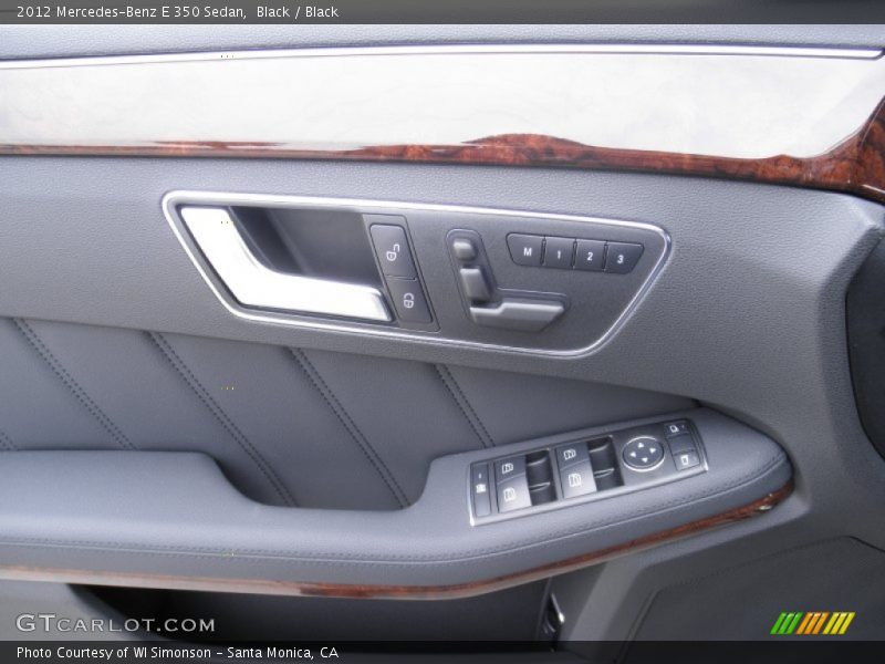 Black / Black 2012 Mercedes-Benz E 350 Sedan