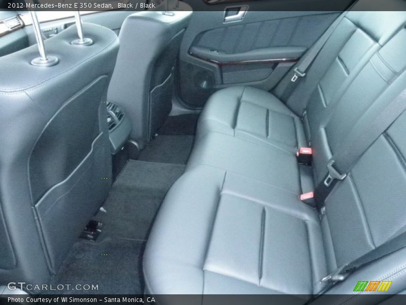 Black / Black 2012 Mercedes-Benz E 350 Sedan