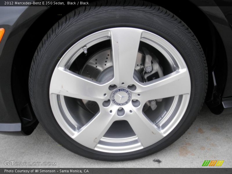 Black / Black 2012 Mercedes-Benz E 350 Sedan