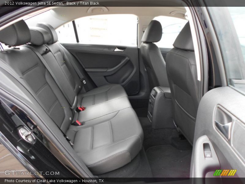 Black / Titan Black 2012 Volkswagen Jetta SE Sedan