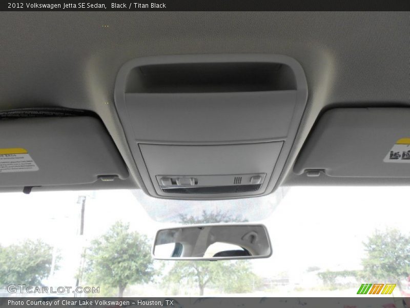 Black / Titan Black 2012 Volkswagen Jetta SE Sedan