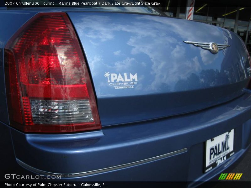 Marine Blue Pearlcoat / Dark Slate Gray/Light Slate Gray 2007 Chrysler 300 Touring