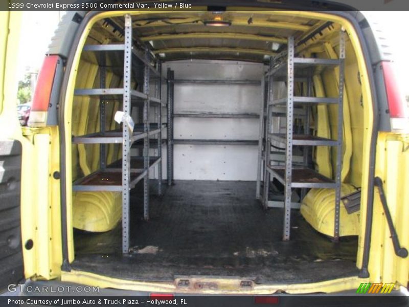 Yellow / Blue 1999 Chevrolet Express 3500 Commercial Van